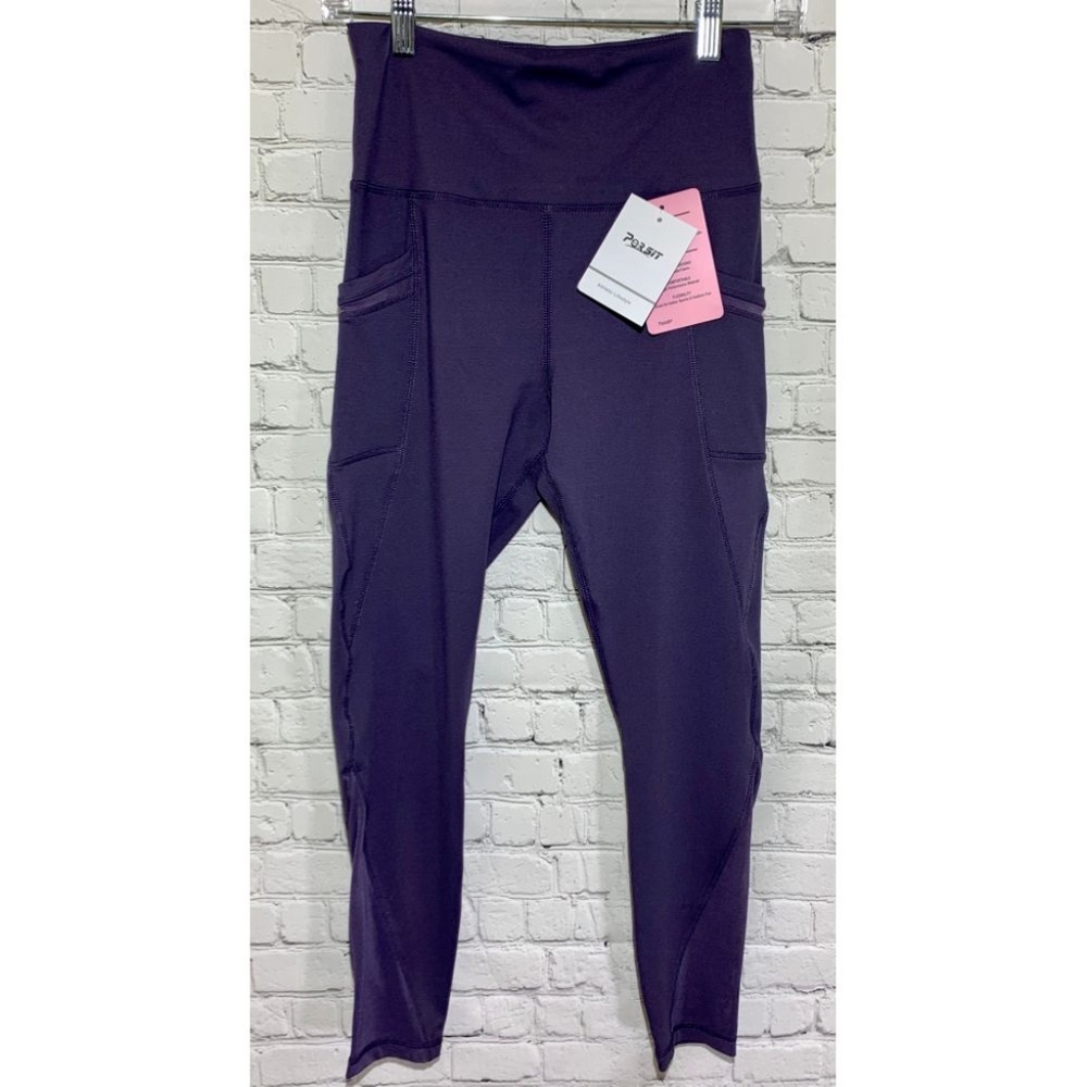 Persit Mesh Yoga Pants, Non See-Through High Waist